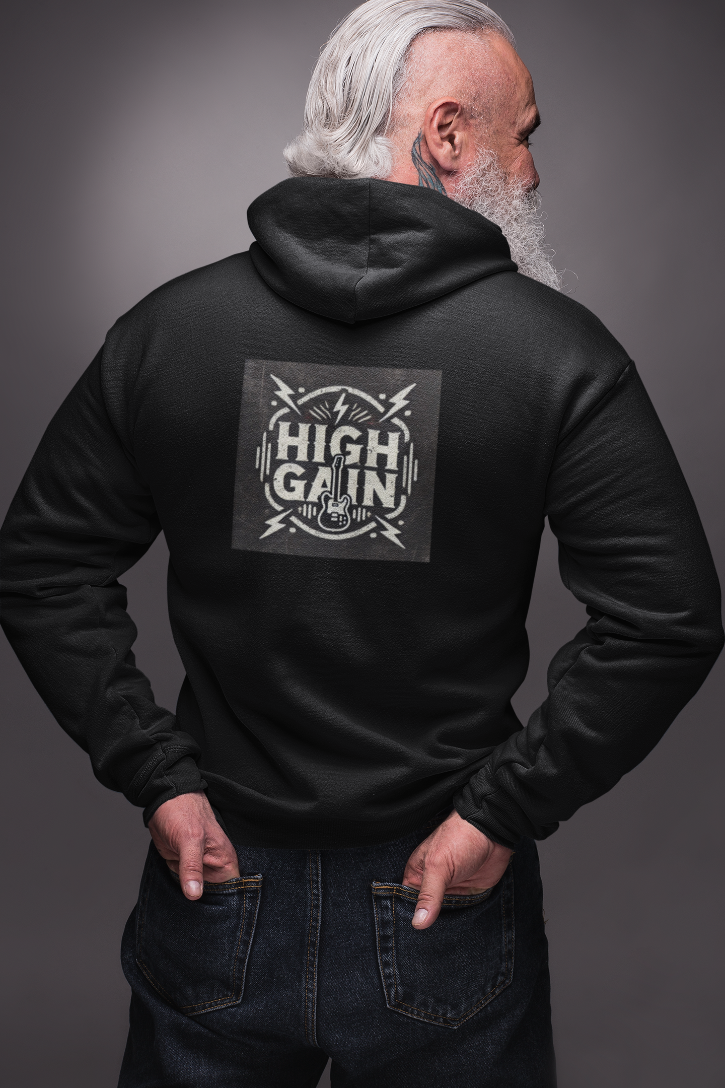 VACANCY Oversized Hoodie - High Gain Fan Power