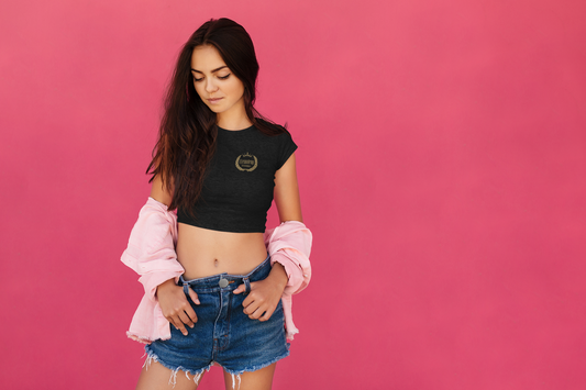Ladies Cropped Tee - Cleandrop Performance