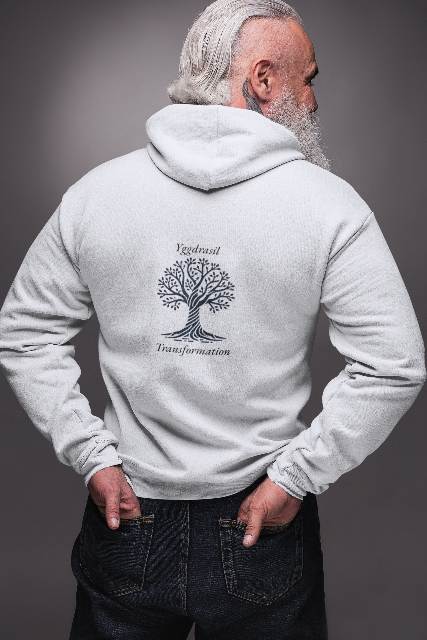 VACANCY Oversized Zipper Hoodie - CM Nature/Yggdrasil